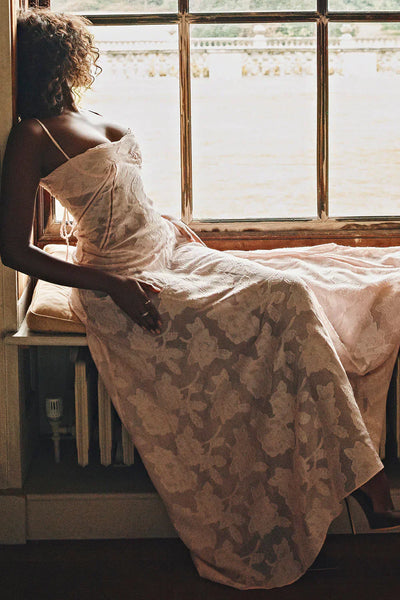 MYA MAXI DRESS - BLUSH