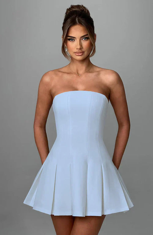 MONACO MINI DRESS – BLUE