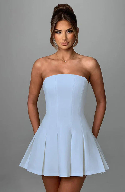 MONACO MINI DRESS – BLUE