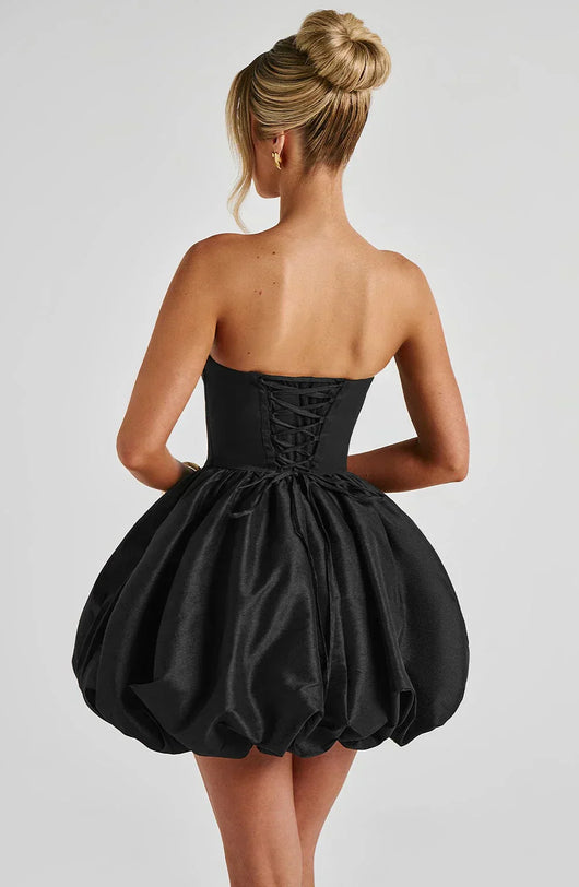 MAELIA MINI DRESS – BLACK