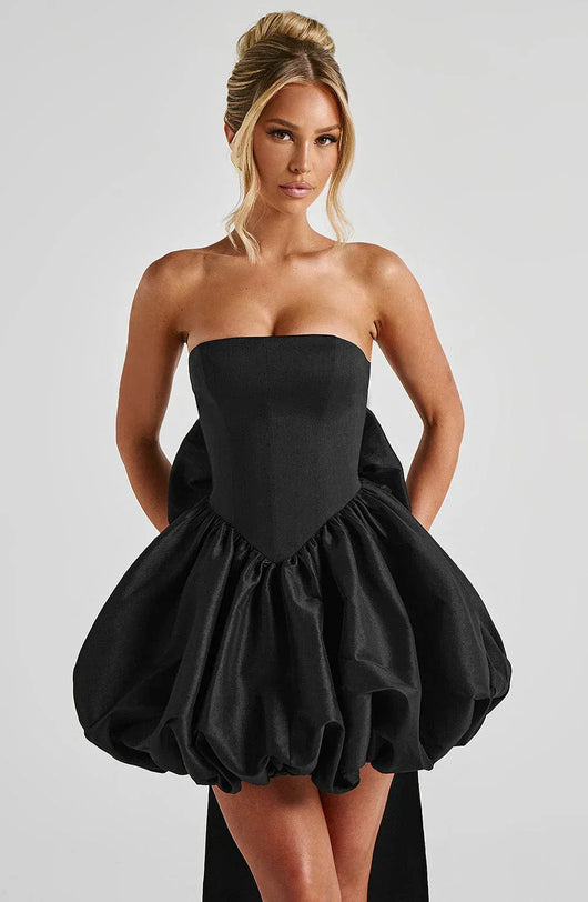 MAELIA MINI DRESS – BLACK