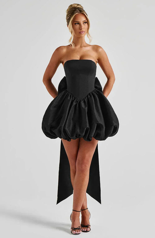 MAELIA MINI DRESS – BLACK