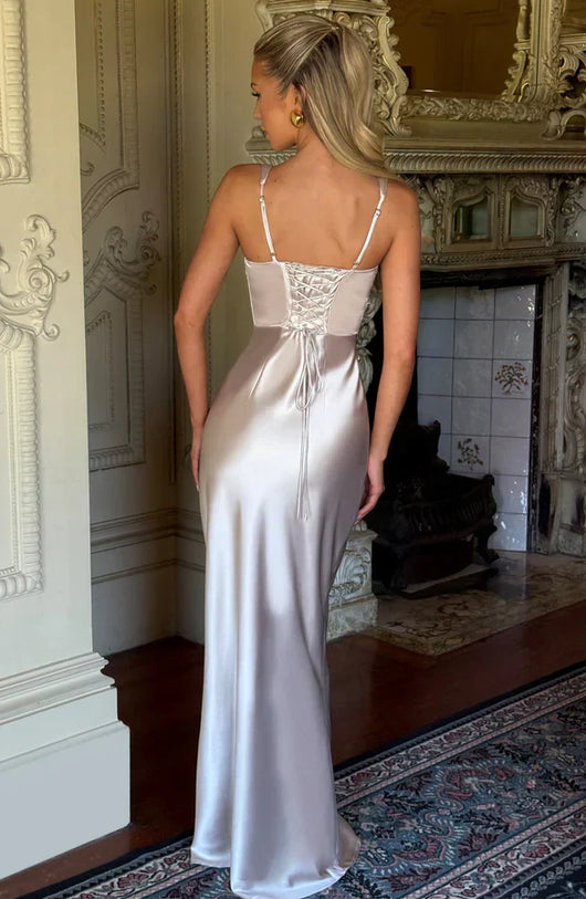 ALINA MAXI DRESS – SHELL